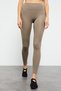 Camel High Waist Stretch Slim Fit Skinny Leg Women's Leggings - 94545 - 2