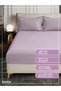 Fitted Sheet Set – 200x200 cm Super King Size, 1 Sheet + 2 Pillowcases, 35 cm Deep Pocket - 7