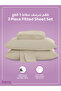 Fitted Sheet Set – 200x200 cm Super King Size, 1 Sheet + 2 Pillowcases, 35 cm Deep Pocket - 4