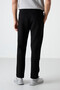 Carlo Black Lace Men's Tracksuit Bottom - 84942 - 7