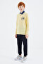 Yellow Polo Neck Boy T-Shirt - 11172 - 8