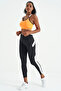 Neon Orange Back Detailed Strappy Slim Fit Women's Bustier - 97254 - 4