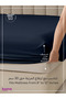 Plain Bed Sheet 90X200 cm – Deep Pocket Sheet 30 cm with 1 Pillowcase - 4