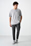 بدلة رياضية للرجال من Barton Anthracite Melange Jogger - 84952 - 2