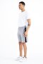 Alfred Gray Melange Standard Mold Men's Shorts - 81244 - 3