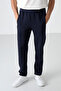 Carlo Navy Blue Rose Gold Men's Tracksuit Bottom - 84942 - 2