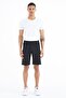 Alfred Black Standard Fit Men's Shorts - 81244