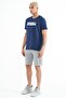 Alva Gray Melange Printed Men's Shorts - 81245 - 4
