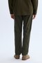 Men's Navy Blue Slim Straight Fit Trousers - 5