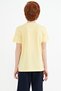 Yellow Embroidery Detailed O Neck Standard Fit Boys T-Shirt - 11115 - 7