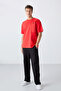 Fiesta Cotton Thick Surface Textured Oversize Fit Printed Men's T-Shirt - 88338 - 2