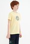 Yellow Embroidery Detailed O Neck Standard Fit Boys T-Shirt - 11115 - 6