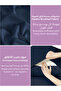 Plain Bed Sheet 90X200 cm – Deep Pocket Sheet 30 cm with 1 Pillowcase - 5