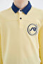 Yellow Polo Neck Boy T-Shirt - 11172 - 2