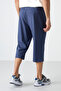 Standard Mold Classic Leg Men's Capri with Petrol Zipper Pocket - 83091 - 5