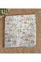 100% Muslin Cotton Soft Rainbow Pattern Baby Swaddles 2 Layered (110*110) Cozy Infant Baby Essential