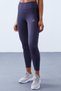 Anthracite High Waist Restorer Slim Fit Narrow Leg Women's Leggings - 94568 - 4