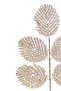 Artificial Glitter Needle Branch Gold 67 cm - 3