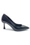 Feles 7 cm heeled stiletto women's shoes black - 2