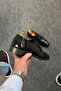 BLACK RUGAN CLASSIC MEN'S SHOES - 5