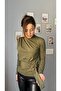 Women's Draped Blouse - 8