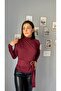 Women's Draped Blouse - 3