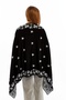 Rose Model Black Bone, Knitwear Shawl, Knitwear Shoulder Shawl, Shawl, Women, Young, Mother Shawl - 5
