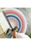 OneDcor Creative Rainbow Half Round Doormat 60×90 cm – Semi-Circular Non-Slip Rug - 2