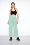 Women's Aerobin Wide Leg Palazzo Pants with Elastic Waist - 6
