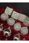Silver Christmas Tree Ornament Set 16 Pieces – Shiny Decorative Christmas Ornaments |   Eng-144 | - 4