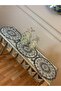 Laced Single Table Runner – Ranır |   Decorative Table Elegance-Living Room & Room Set-Dowry - 5