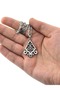 Triangle Necklace with Caucasian Motif - 2