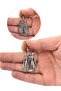 Caucasian Circasus Double Figure Earrings - 7