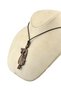 Circassian Caucasian Male Figured Cord Necklace - 7