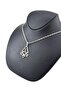 Triangle Necklace with Caucasian Motif - 7