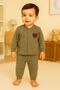 2 Piece Organic Cotton Stretchy Baby Set