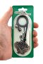 Adygeian Circassian Flag Eagle Pendant Necklace (Nickel Oxide) - 6
