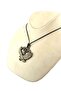 Adygeian Circassian Flag Eagle Pendant Necklace (Nickel Oxide) - 7