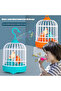 Voice Control Induction Birdcage Toy with Singing & Flapping Birds (20cm) - 8