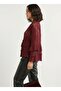 Burgundy Layered Lace Blouse - 2