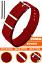 20mm Fossil-Welder-Casio-Seiko-Omega-Armani Watch Compatible Nato Textile Fabric Watch Band NTTEK20
