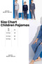 Smoked Color Boys' Fleece Pajama Set Children's Winter Pajama Set Thick Pajamas - 7