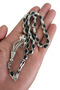 Silver Color Enamel Embroidered Prayer Beads, Quadruple Drop Model Metal Tassel Prayer Beads with Gift Box. - 6