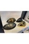 Tas Mussel Metal Handle 64mm Gold Cabinet Door Modern Drawer Furniture Gold Tv Unit Bedside Table - 9