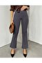 Elastic Waist Lycra Spanish Trousers - Smoked - 3