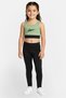 Toddlers Girl Brand Logo Sleeveless Tank Top, Army Green