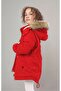 Comfortable Use Thick Winter Children's Coat with Removable Hood with Fleece Inside - 3