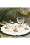 4-Piece Gold Cake Serving Cookie Set