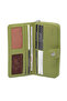 Green Genuine Leather Women's Wallet - S1Cb00005789-G8Z - 3