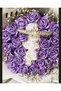 4 cm Lilac Satin Ribbon 10 Meters One Ball, Satin, Seten Ribbon with Width, Rose Flower Bouquet Ribbon - 7